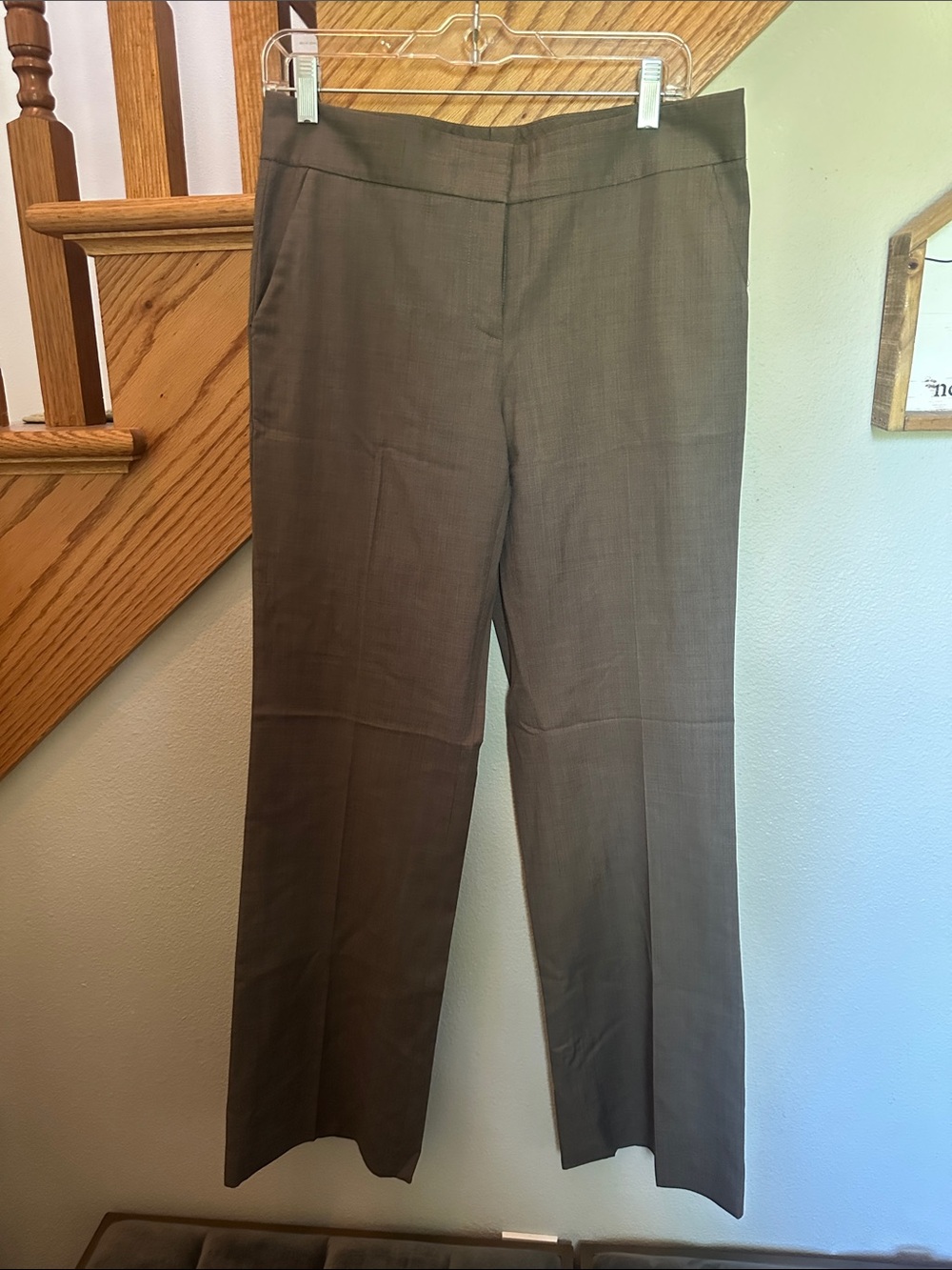 Classiques Women's Brown Dress Pants